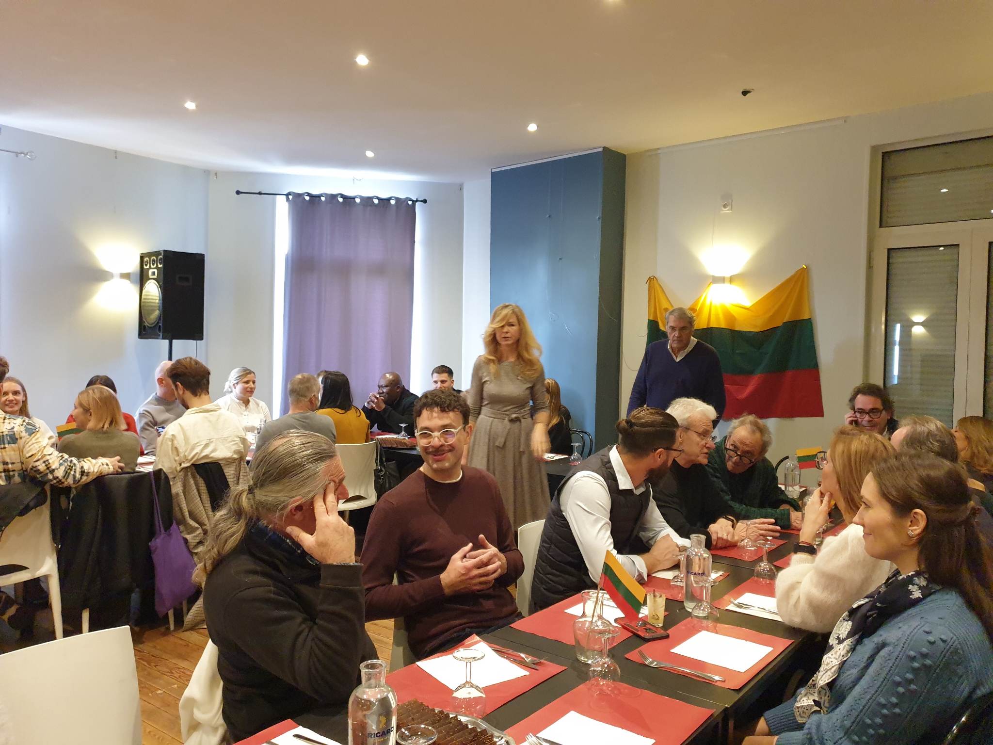 Repas lituaniens organisés par l'association Smilga